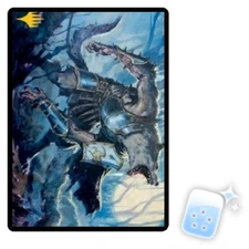 MOONRAGE BRUTE (SIGNED)(INNISTRAD: MIDNIGHT HUNT)(14/81) Art Series Magic MTG