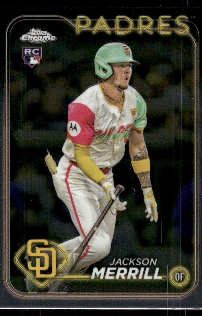 2024 Topps Chrome Update Jackson Merrill Rooke #USC153 San Diego Padres