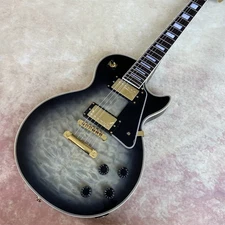 In Stock Custom Shop Black Electric Guitar Gold Parts Hardware 6 Strings