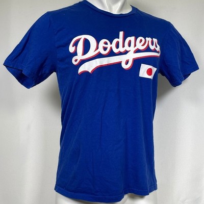 Kenta Maeda #18 Los Angeles Dodgers Blue Japanese Jersey T-Shirt