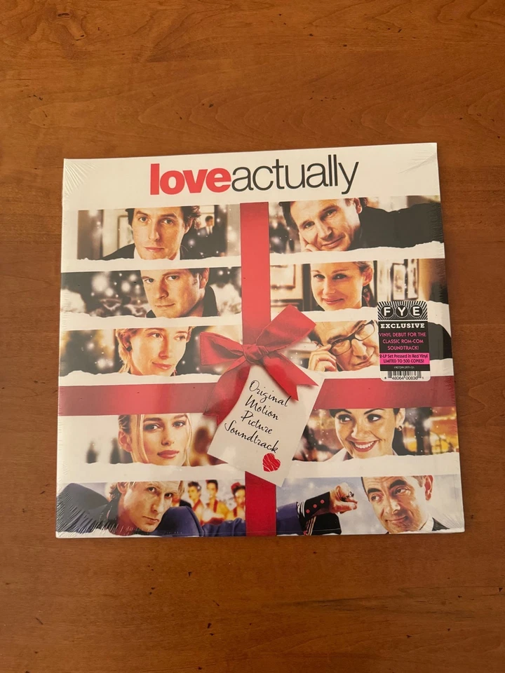 LOVE ACTUALLY - OST - 2-LP - FYE EXCLUSIVE LE OF 500 - RED VINYL - RARE - NEW! - Image 3 of 4