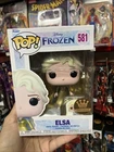 Funko Pop Disney's Frozen Elsa with Pin #581 Funko.com Exclusive