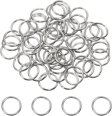 Stainless Steel Open Jump Rings Connector Split Rings for Keychain Necklace B...