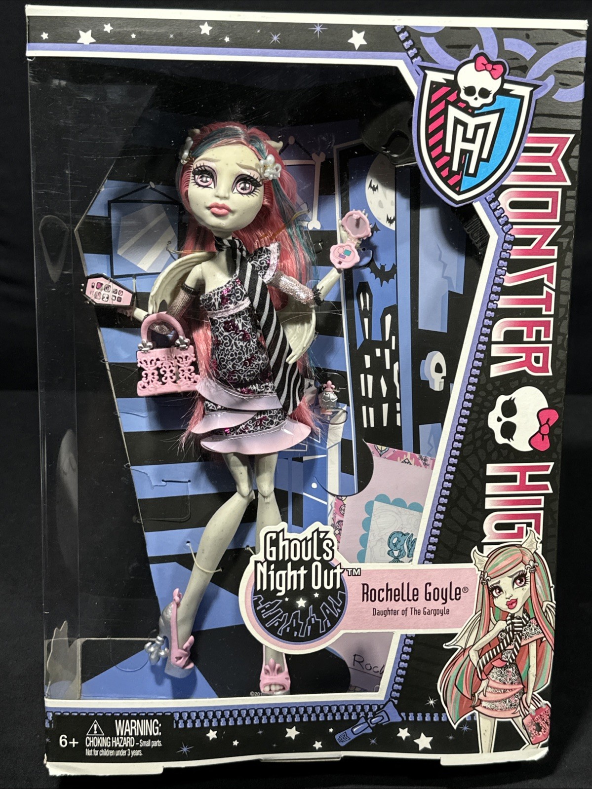Monster High Ghoul's Night Out Rochelle Goyle 2012 Mattel