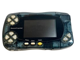 Swan Crystal WonderSwan Clear Black JAPAN Bandai BOX Instruction