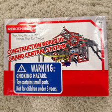 Rokenbok Construction World III Grand Central Station Building Set Ages 6 04335