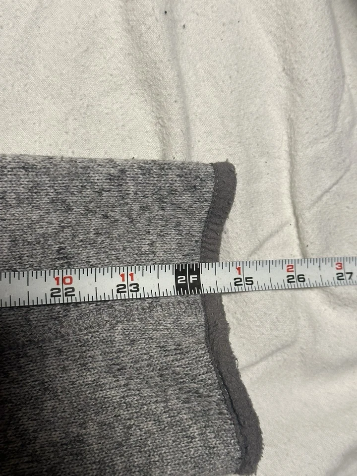 LL BEAN Sweater Fleece Full Zip Jacket Men's M Reg Slightly Fitted Gray #504938 - Image 4 of 4