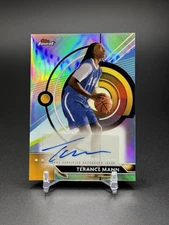 Terance Mann 2024 Topps Finest Refractor Auto #FA-TMA Clippers