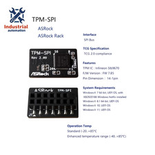 1PC NEW Asrock TPM-SPI TPM Module 14 Pin 14-1 TPM 2.0 Trusted Platform