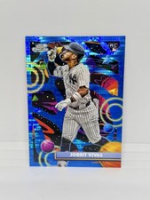 JORBIT VIVAS Rookie 2025 Topps Cosmic Chrome Blue Sonar Refractor /99 Yankees RC