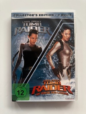 TOMB RAIDER 1 und 2 mit Angelina Jolie auf 2 DVDs
