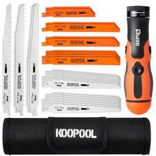 33-Piece Reciprocating Saw Blade Set   Metal  Woodcutting Blades with 2-in-1...