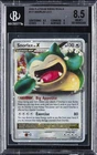 2009 POKEMON PLATINUM RISING RIVALS #111 SNORLAX LV.X BGS 8.5