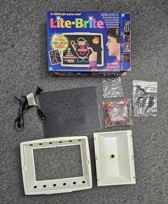 Vintage Lite-Brite (Hasbro 1999) Open Box, Never Used