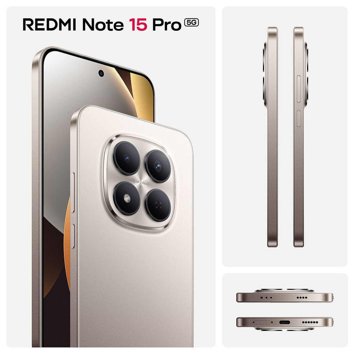 Xiaomi Redmi note 15 pro 5G 512 GB 8 GB RAM FACTORY UNLOCKED 200MP