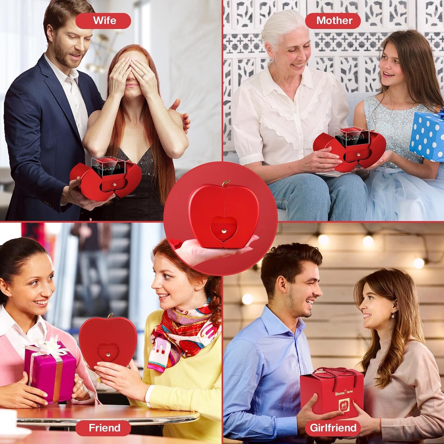 Gifts for Mom , Christmas Gifts from Husband Daughter Son, Birthday Women Wife