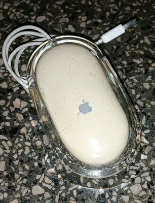 Original Apple Pro Maus Mouse USB weiß Power Macintosh G3 G4 iMac Mac mini Cube