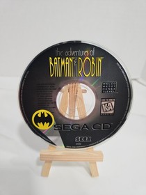 Adventures of Batman & Robin (Sega CD 1995) CIB Complete + Manual & Reg Card VGC