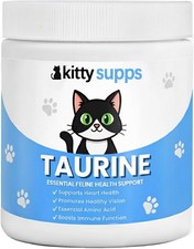 KittySupps Taurine Supplement for Cats Powder Daily Cat Wellness
