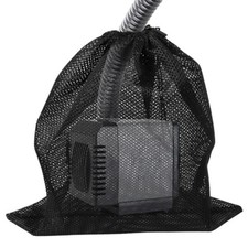 Water Pump Filter Bag/Tear Resistant/Drawstring Pond Pump Barrier Mesh Net