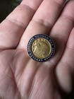Vietnam War Commemoration Veteran Lapel Pin Gold Eagle "Grateful Nation USA" — photo 10