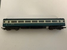 Hornby OO Mk3 Coach 7 Window Version  Intercity Blue/White