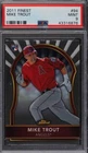 2011 Finest #94 Mike Trout RC Rookie PSA 9 MINT ANGELS