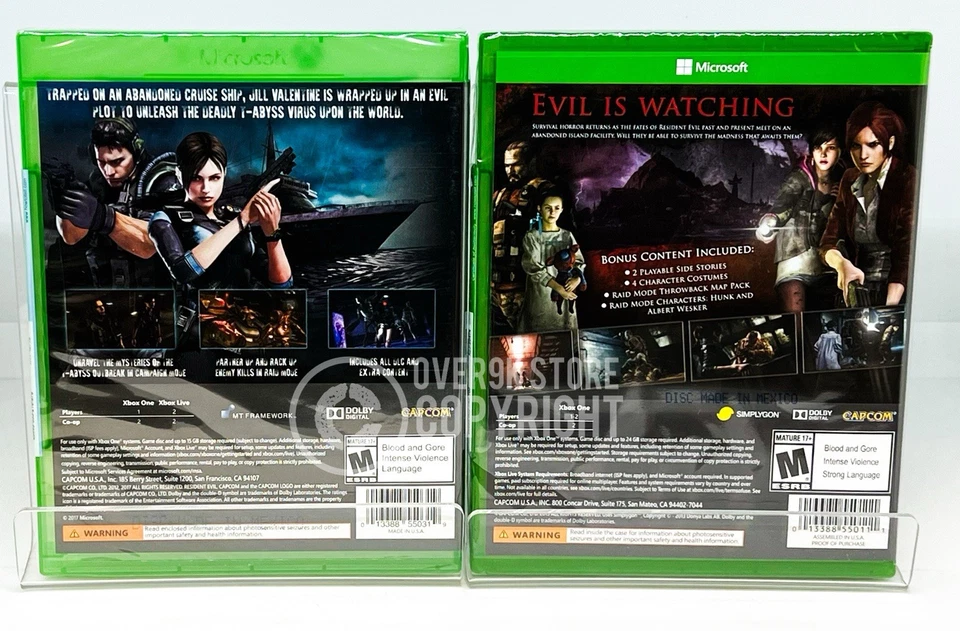 Resident Evil Revelations 1 + Resident Evil Revelations 2 - Xbox One - Brand New - Image 2 of 4