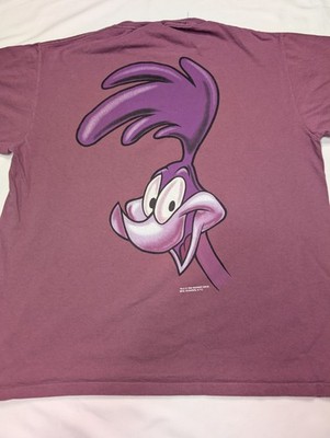 VTG 1996 Looney Tunes Roadrunner T-Shirt XL Changes Tag (Mint) Single Stitch