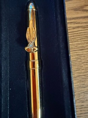 Warner Bros. Collectible Pen Gold Looney Tunes in Box Bugs Bunny ￼