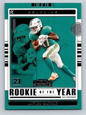 2021 Panini - Rookie of the Year Contenders Jaylen Waddle #ROY-JWA (RC)