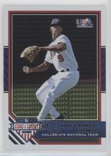 2017 Panini USA Baseball Stars & Stripes Longevity Anfernee Grier #82 0b7