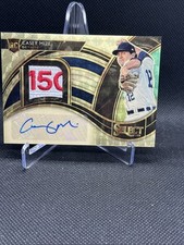 Marketplace image: 2021 Select Casey Mize RPA Game Worn Jersey Auto 1/1 Gold Superfractor RC Tigers