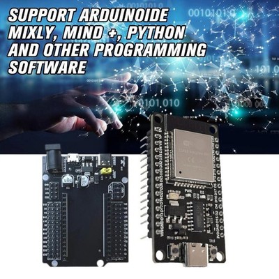 1x ESP32 Development Board ESP32-DevKitC-32 ESP-WROOM-32 Board Expansion 