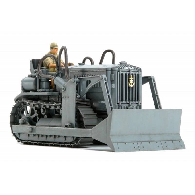 Modellino Komatsu G40 Bulldozer Japanese Navy TAMIYA 32565 1/48ème Char - Immagine 2 di 4