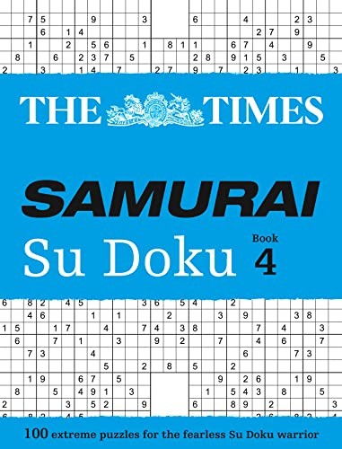 The Times Samurai Su Doku 4 by The Times Mind Games (Paperback Book) - Image 3