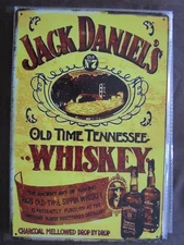 12" x 8" Jack Daniel's Whiskey Metal Sign