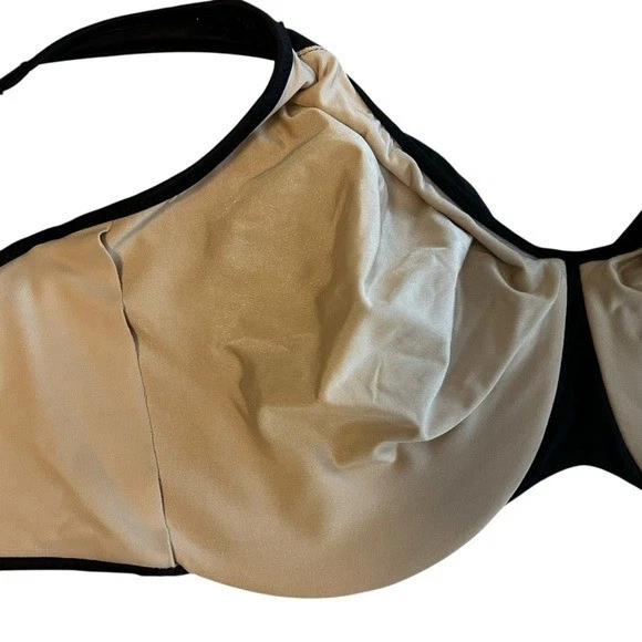 BALI Style DF1004 Unlined Minimizer Underwire Bra Plus SZ 44DDD Black - Image 2 of 4