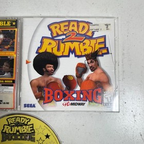 Ready 2 Rumble Boxing (Sega Dreamcast, 1999) Multiplayer Fighting Video Game