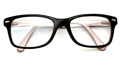 RAY BAN RB1531 3580 BLACK PINK NEW DESIGNER FULL RIM EYEGLASSES FRAMES 48-16-130