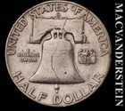 1951-S Franklin Half Dollar- Silver- Scarce Better Date- No Reserve #L6945 — photo 2
