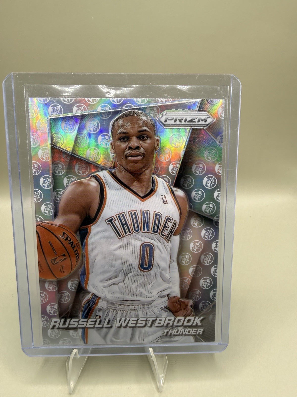 2014-15 PANINI PRIZM #2 RUSSELL WESTBROOK SILVER PRIZM