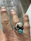 Vintage Men’s Navajo Silver Ring Size 9 Just Professionally Sized And Polished
