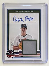 2023 Stars & Stripes Signature Materials Auto Relic #SM-CB Chase Bentley /200