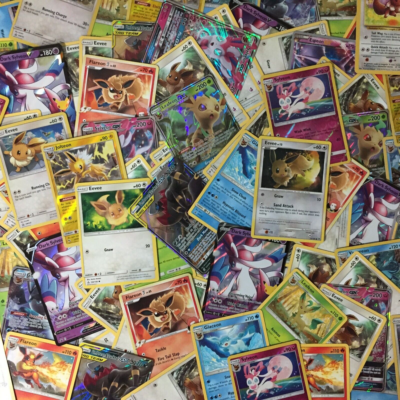 Pokemon Umbreon V Ultra Rare 8 Card Lot - Jolteon - Flareon - Vaporeon -  Espeon - Glaceon - Leafeon - Sylveon - Eeveelutions