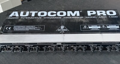 Behringer Autocom Pro model MDX-1400 - Clean | eBay