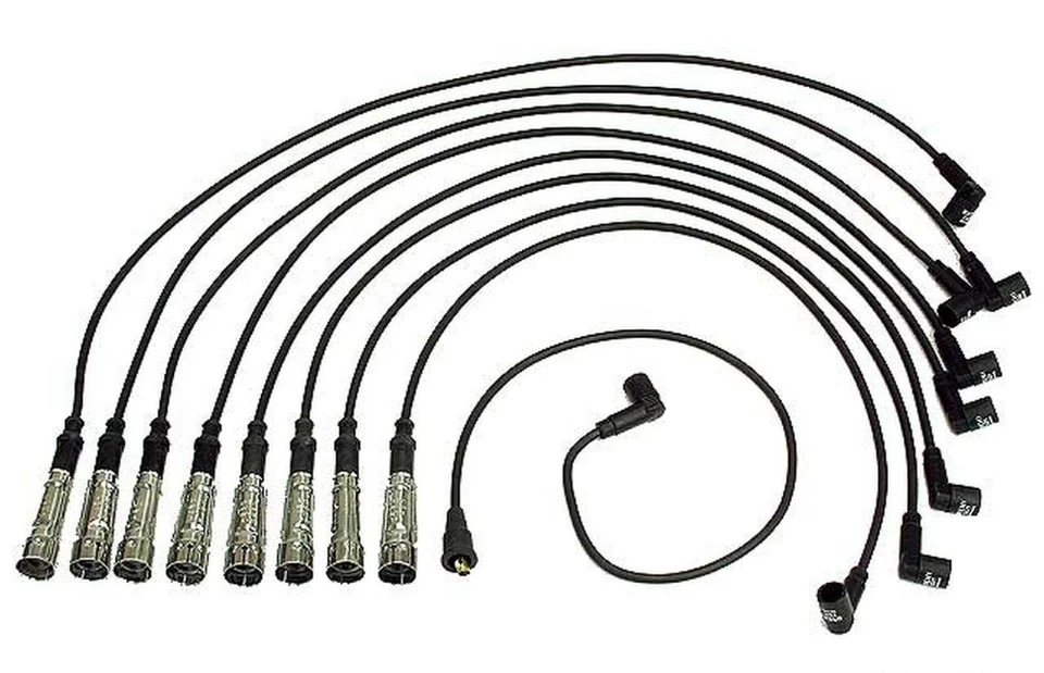 Juego de cables de bujía BREMI para Mercedes 1976-1985 380sL SE SEC 450 SEL SLC Foto 4 de 4