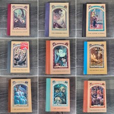 Lemony Snicket A Series of Unfortunate Events 2 4-5 7-12 HC/PB Set 9 Book Lot
