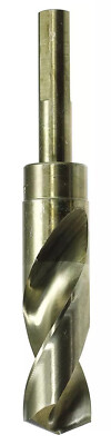 Drillco 1/2'' Shank Cobalt Reduced Shank Drill Bit 7/8'' X 6'' W/4'' Spiral Flute