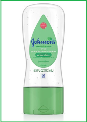 Johnsons Baby Oil Gel Aloe Vera Vitamin E Hypoallergenic Baby Skin Care Safe